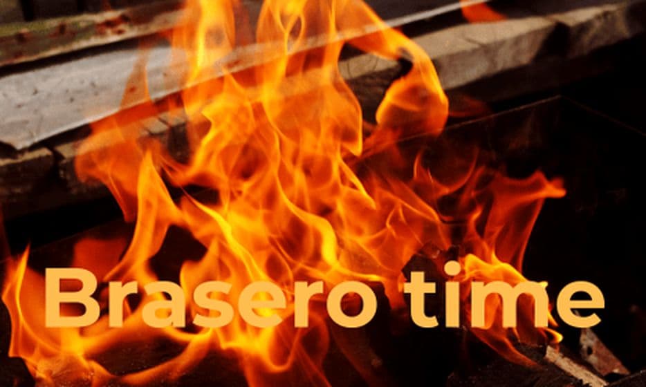 Les flammes du brasero de l'Union